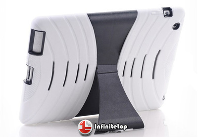 【廠家 蘋果ipad保護套 ipad2/ipad3支架機器人保護套 硅膠套 批發(fā)】價格,廠家,圖片,數(shù)碼保護套/保護殼,廣州飛尼拓電子產(chǎn)品-